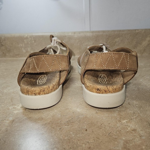 Keen Women's Tan Espadrille Sandals - Picture 5 of 8